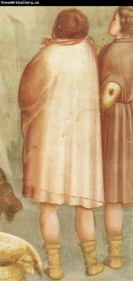 GIOTTO di Bondone Detail of Birth of Christ